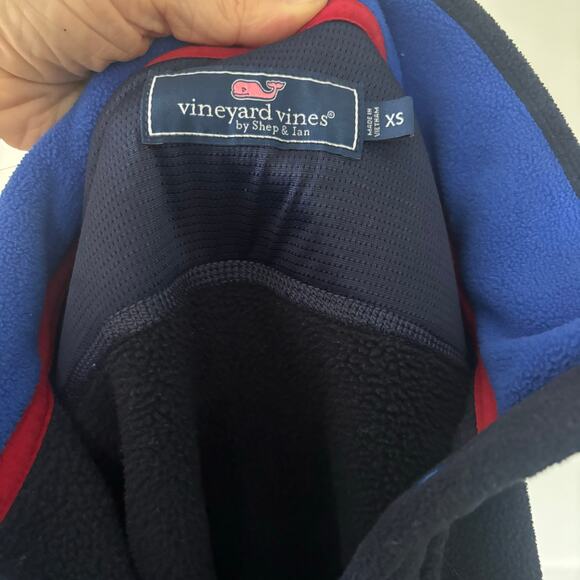 Vineyard Vines Harbor Fleece Pullover Mens' XS/Womens' S/M - Picture 3 of 3